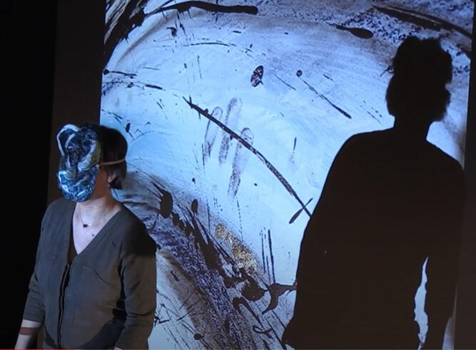 Participant + Performer in Art-Science Research Project with Moving Pieces